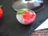 Рецепт Лед с красными фруктами