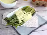 Рецепт Спаржа с соусом мусселин