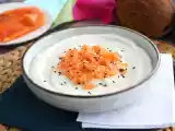 Рецепт Крем из цветной капусты, кокоса и копченого лосося