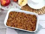 Рецепт Яблочный крамбл (веганский и без глютена)