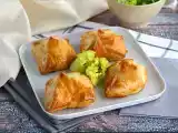 Рецепт Фаготтини с копченым лососем и козьим сыром