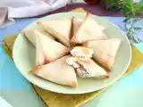 Рецепт Самусы с козьим сыром и медом