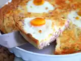 Рецепт Киш с яйцом и ветчиной
