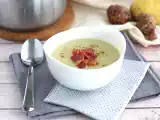 Рецепт Суп из иерусалимских артишоков, картофеля и бекона