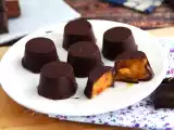 Рецепт Шоколадные конфеты с начинкой из карамели с соленым маслом и миндалем