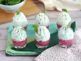 Рецепт Веррины с муссом из свеклы и рукколы
