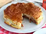 Рецепт Гамбургерный пирог, чизбургер на двоих!
