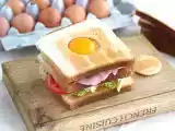 Рецепт Клубный сэндвич с яйцом