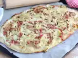 Рецепт Фламмекуэче, эльзасский пирог с фламбе