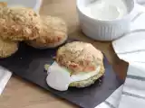 Рецепт Лепешки с копченым лососем и укропом