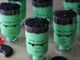 Рецепт Кремы франкенштейн для хэллоуина