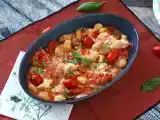 Рецепт Запеченные ньокки с фетой в аэрофритюрнице - супербыстрое блюдо с помидорами черри и фетой!