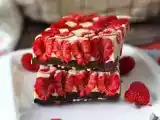 Рецепт Шоколадная плитка в стиле franui- с малиной, белым и темным шоколадом!