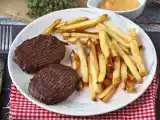 Рецепт Как приготовить стейк с фаршем в аэрофритюрнице?