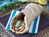 Рецепт Гирос с халлуми - вегетарианская версия греческого сэндвича!