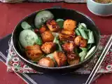 Рецепт Укусы из лосося в аэрогриле с азиатским маринадом