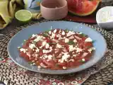Рецепт Карпаччо из арбуза: освежающая летняя закуска