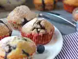 Рецепт Черничные маффины, мини-версия пирога пиренейский !