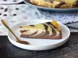 Рецепт Мраморный флан без теста, очень простой в приготовлении и гарантированный вау-эффект