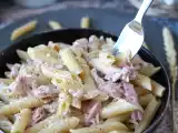 Рецепт Паста со сливками и ветчиной: сливочная, быстрая и неотразимая!