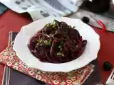 Рецепт Spaghetti alla fuoco di bacco: паста с красным вином, чтобы принести на стол нечто особенное