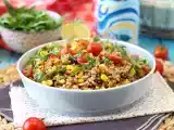 Рецепт Салат из полбы и тунца: легкий, вкусный и идеальный рецепт для круглогодичного использования