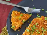 Рецепт Омлет с рассыпчатым рисом и соевыми бобами - пикантное блюдо, которое готовится быстро и без лишних затрат!