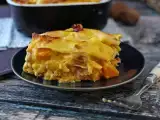 Рецепт Лазанья с тыквой, шпеком и орехами — кремовая и хрустящая
