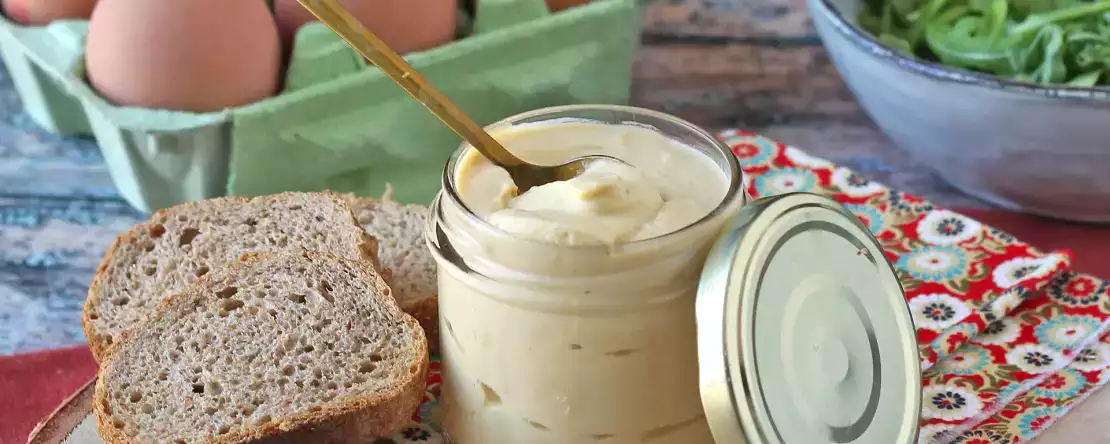 Майонез из белка вареного яйца: легкий, вкусный и без масла