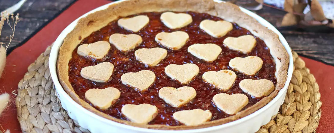 Тарт с клубничным джемом: рецепт классического короткого теста (также сердечки)