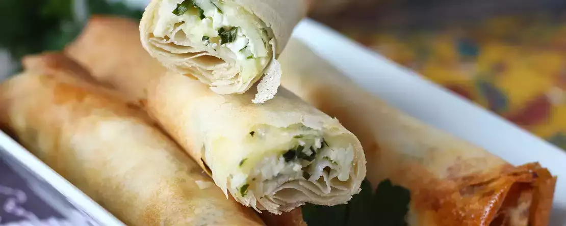 Домашние ливанские рикакаты - приготовление во фритюрнице