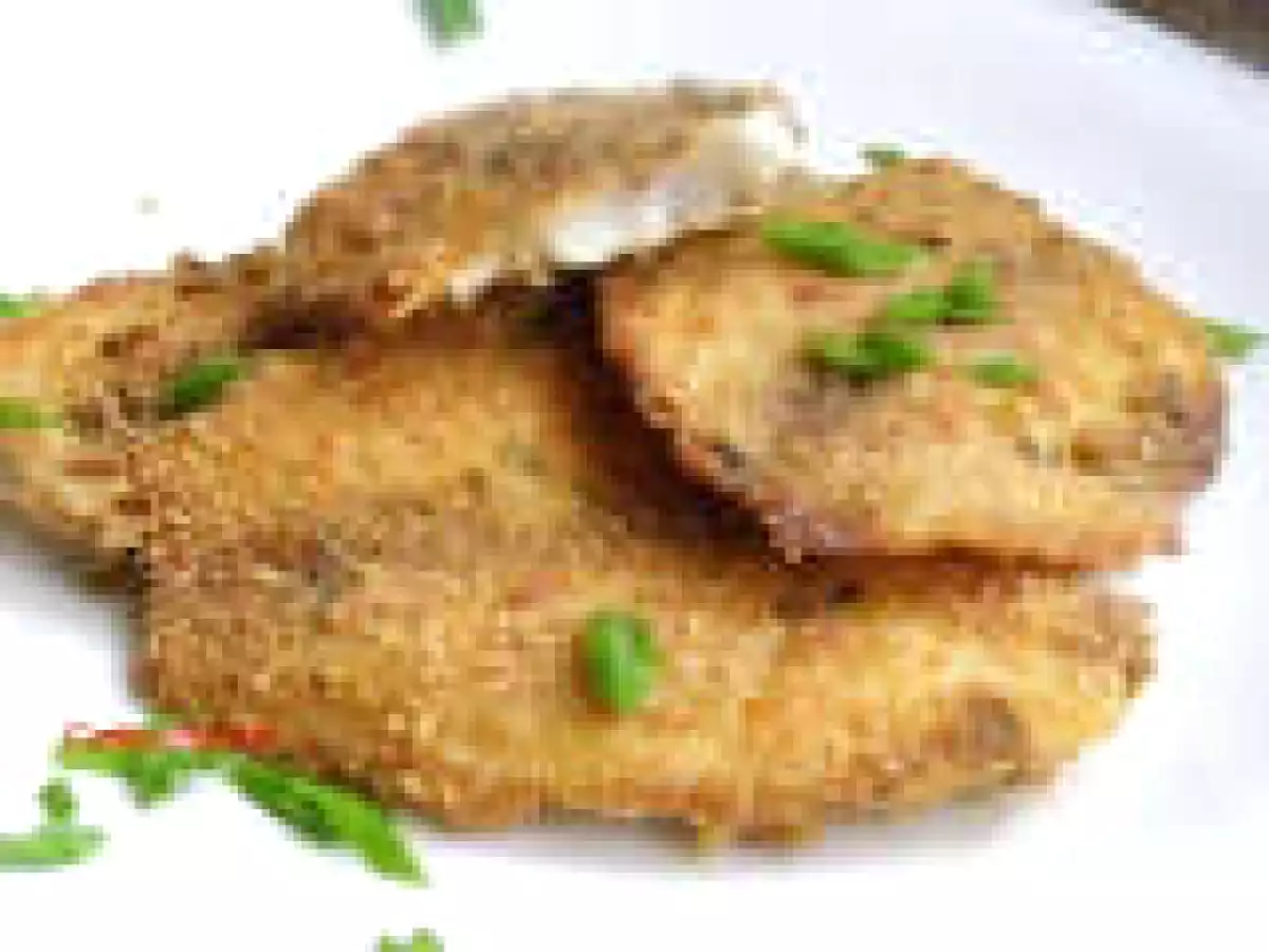 Белая рыба по-мароккански
