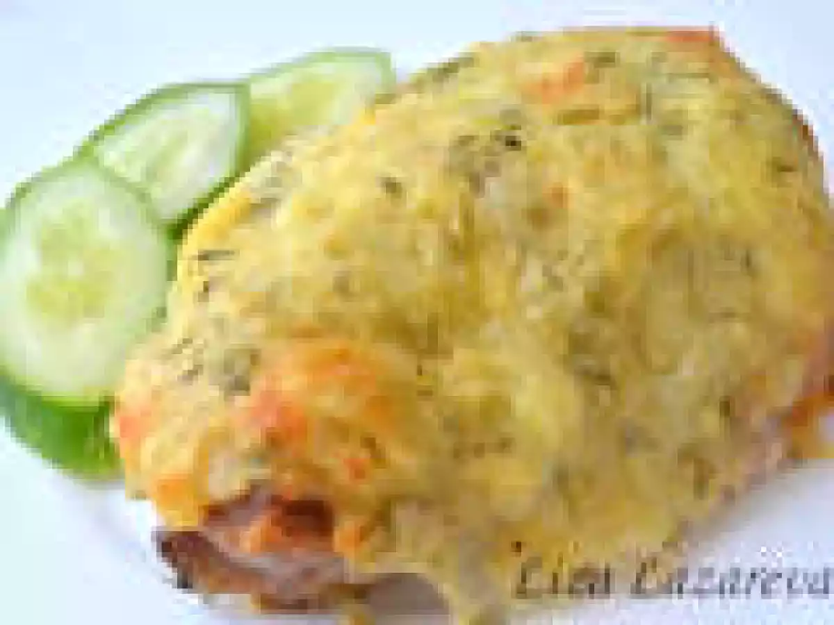 Эскалопы в картофельной Шапке