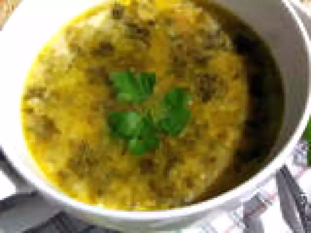 Супа от лапад (коприва, спанак, киселец)