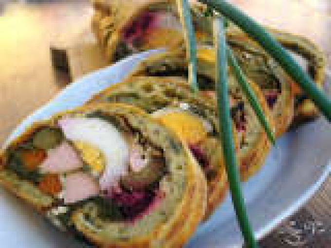 Руло с картофена коричка