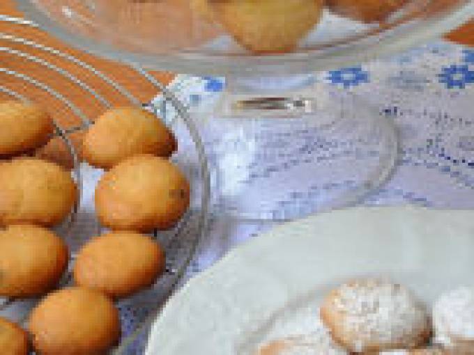 Миндальное печенье с лаймовой цедрой
