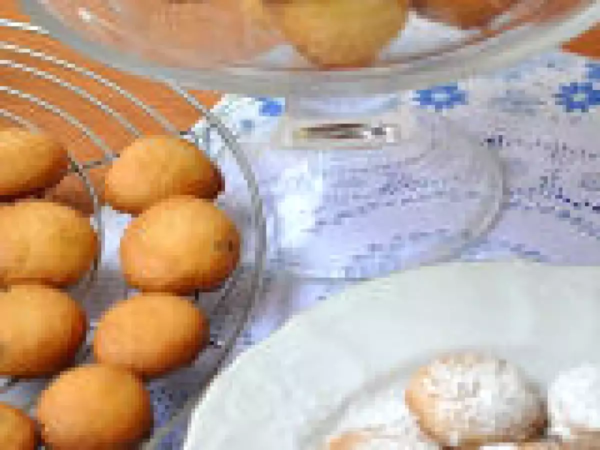 Миндальное печенье с лаймовой цедрой