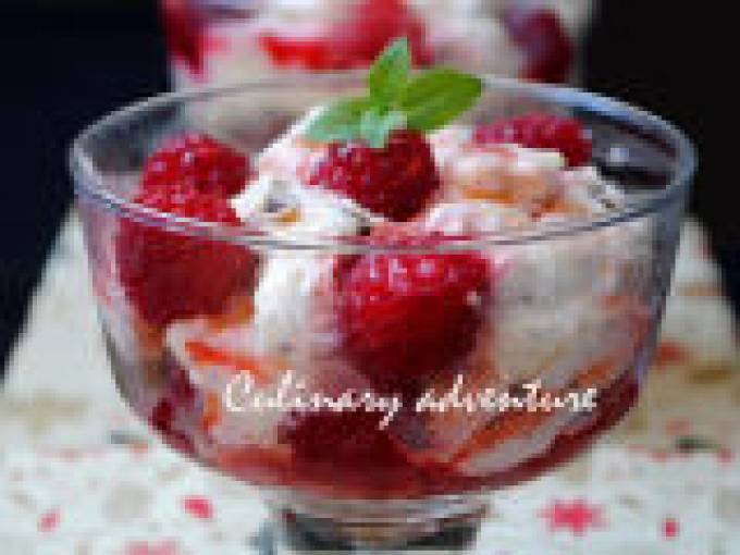 Малиново тирамису в чаши / Raspberry Tiramisu