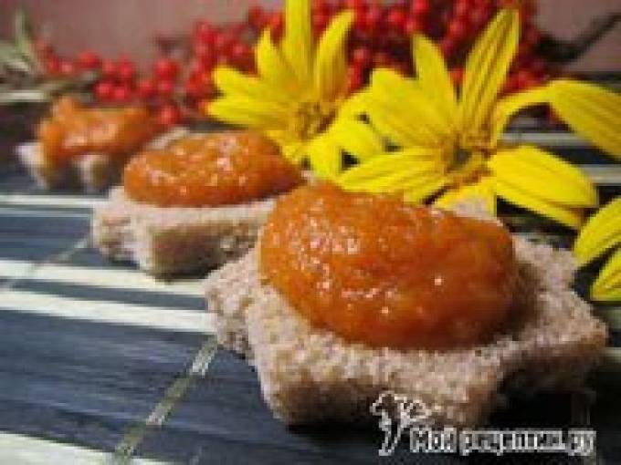 Кабачковая икра домашняя с томатной пастой