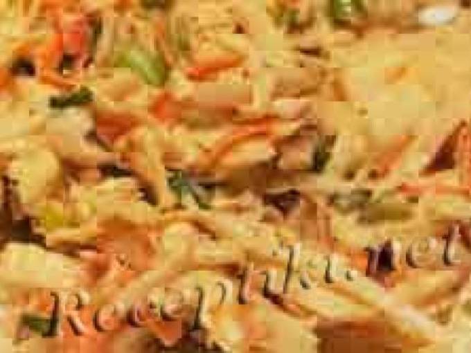 Салат из редьки с морковью