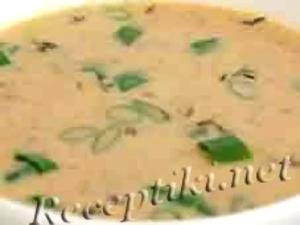 Грибной суп с луком