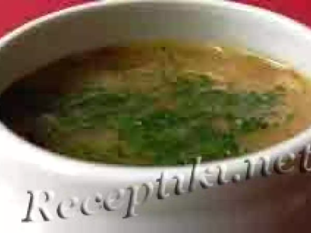 Рассольник с почками