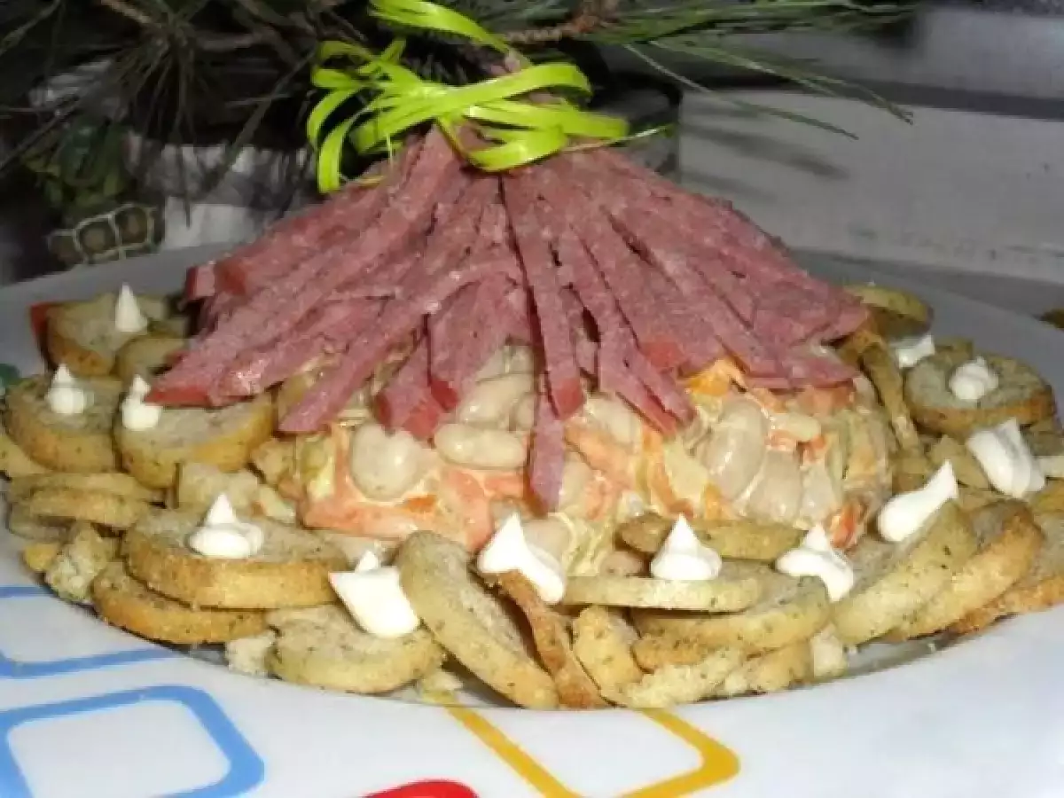 Салат Лесная хижина