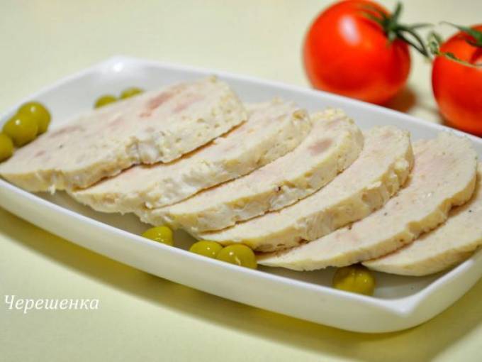 Колбаска из индейки и курочки