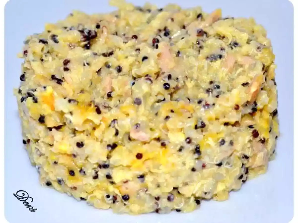 СУФЛЕ С КИНОА И РИБА ТОН