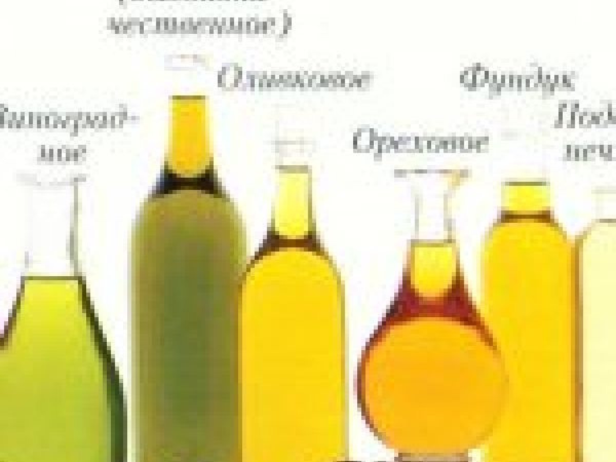 Растительные масла