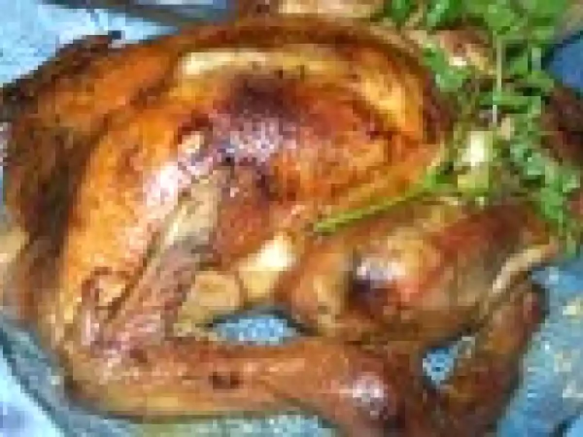 Индейка с яблоками