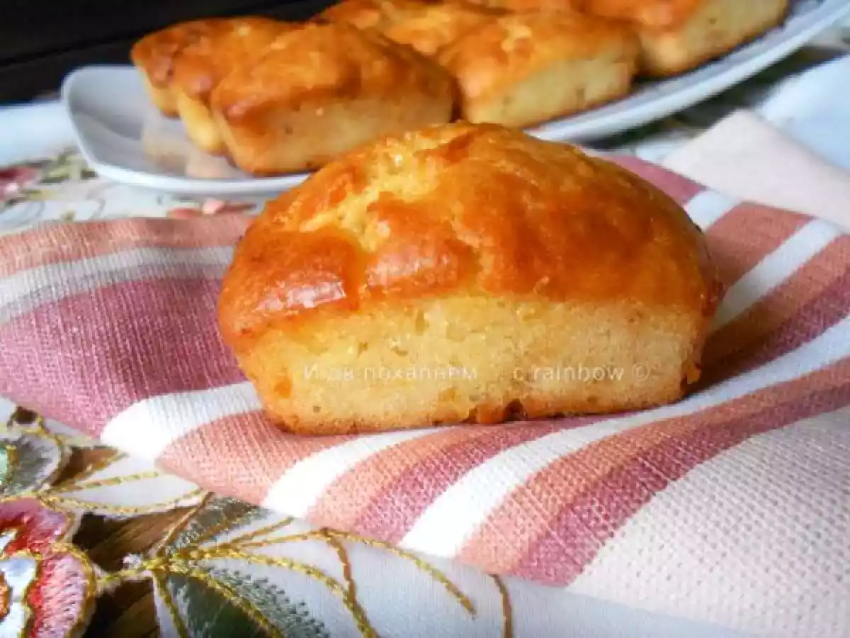 И да похапнем ... Портокалово-джинджифилови мъфини с бял шоколад