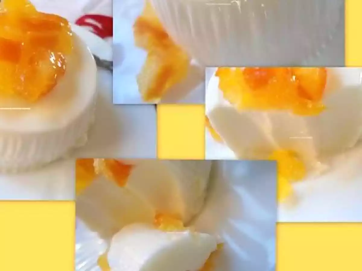 Панакота със сладко от мандарини