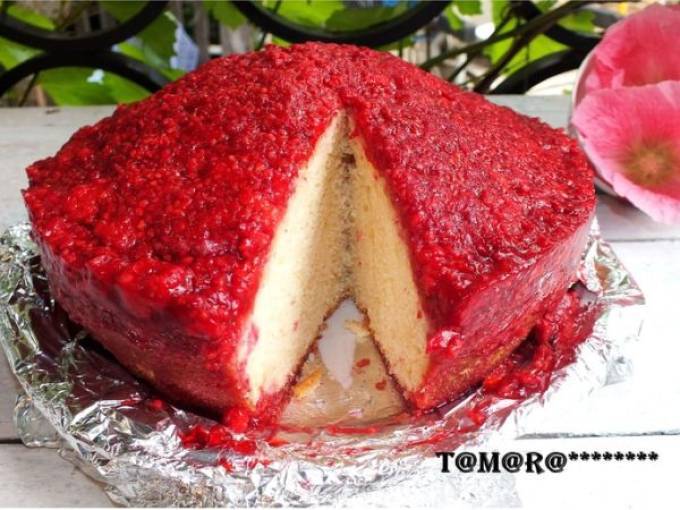 МАЛИНОВЫЙ ПИРОГ
